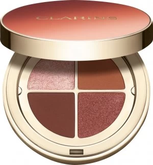Image of Clarins Ombre 4 Colour Eyeshadow Palette 4.2g 03 - Flame Gradation