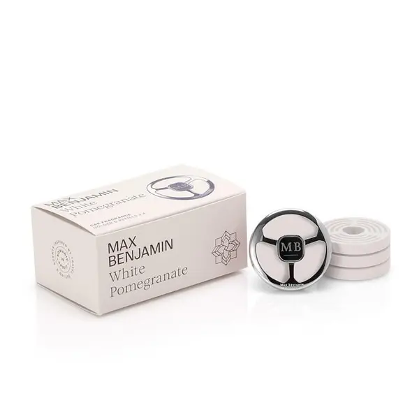 Image of Max Benjamin Car Fragrance Gift Set - White One Size