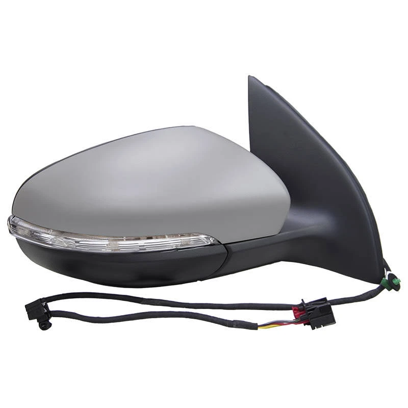 Image of TYC 337-0173 Wing mirror Right, Heatable, primed Outside Mirror (50)