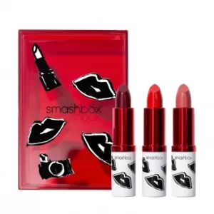 Image of Smashbox Be Legendary Lipstick Trio
