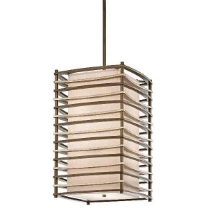 Image of 4 Light Ceiling Pendant Bronze, E27