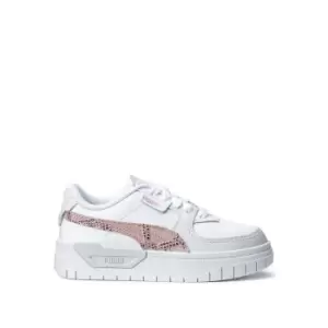 Image of Kids Cali Dream Snake Trainers in Leather