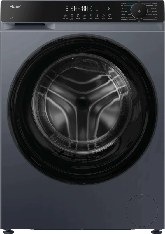Image of Haier X Series 5 HW90-BP14357GTUUK 9KG WiFi Connected Washing Machine with 1400 rpm - Graphite - A Rated