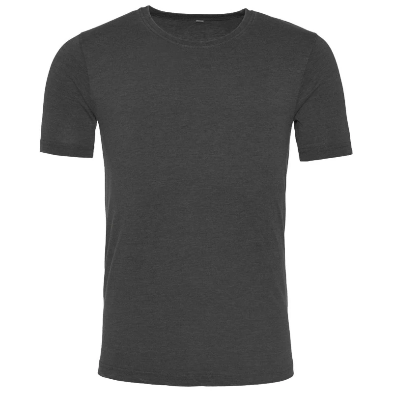 Image of AWDis AWDis Men Washed T-Shirt in Charcoal Size: Medium Charcoal M Male 5057819476668