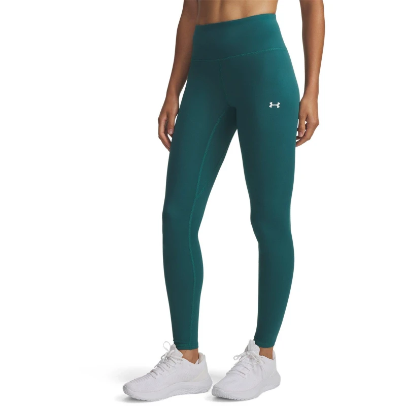 Image of Under Armour Womens Motion Gym Legging Rack Green/Whit female 8 (XS)