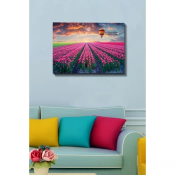 Image of Kanvas Tablo (50 x 70) - 244 Multicolor Decorative Canvas Painting