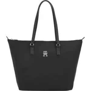 Image of Tommy Hilfiger POPPY TH TOTE - Black