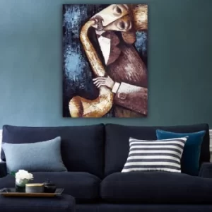 Image of 28667470_70100 Multicolor Decorative Canvas Painting