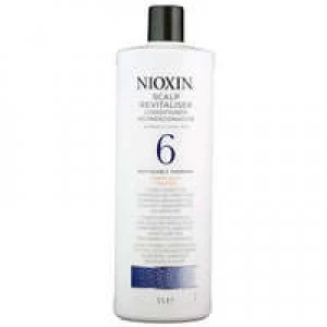 Image of Nioxin 3D Care System System 6 Step 2 Scalp Revitaliser Conditioner: For Noticeably Thinning Medium to Coarse Hair Chemically Treated 1000ml