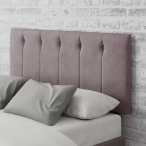 Image of Aspire Hepburn Velvet Kingsize Headboard - Blush
