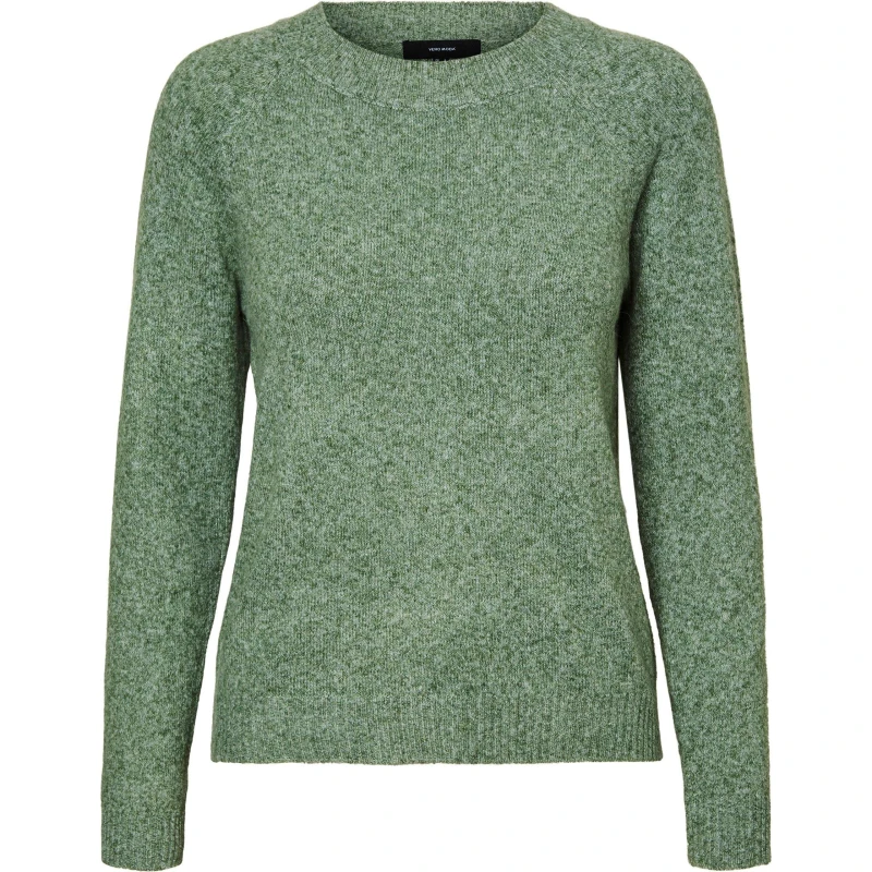 Image of Vero Moda Knitted Pullover - Green Green 8