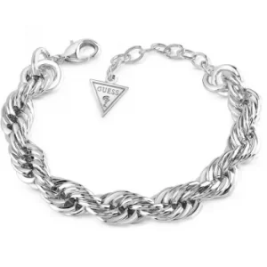 Image of Ladies Guess Silver Plated Dream Girl Bracelet