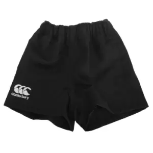 Image of Canterbury Childrens/Kids Professional Elasticated Sports Shorts (10) (Black)