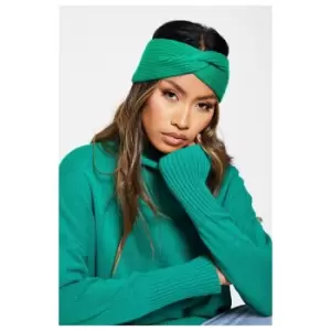 Image of I Saw It First Knit Twist Headband - Green