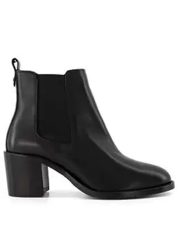 Image of Dune Pembly Chelsea Boots Female Black UK Size 5