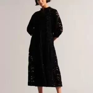 Image of Ted Baker Womens Nnoraa Dress - Black - UK 10