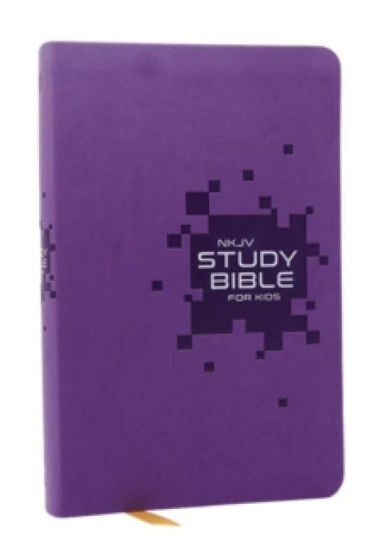 Image of NKJV Study Bible for Kids, Purple Leathersoft: The Premier Study Bible for Kids Leather / fine binding