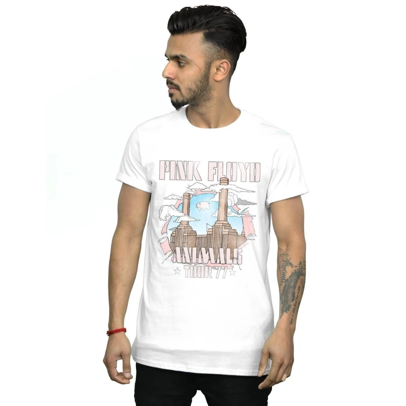 Image of Pink Floyd Pink Floyd Men Animal Factory T-Shirt in White Size: Small White S Male 5059568247537