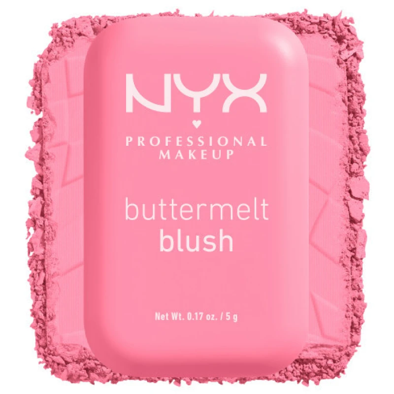 Image of NYX Professional Makeup Buttermelt Powder Blush up to 12H Wear, Fade and Transfer Resistant (Various Shades) - Butta Together