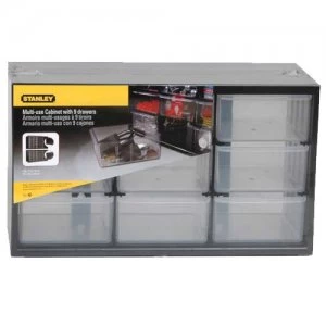 Image of Stanley 9-Drawer Storage Bin Unit
