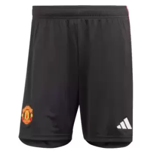 Image of 2023-2024 Man Utd Home Shorts (Black)