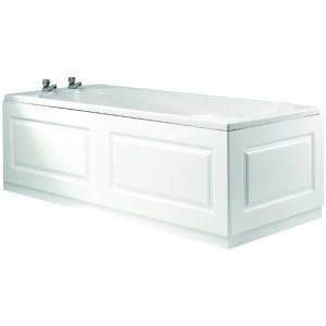 Image of Wickes Bath End Panels - Glacier White 700mm
