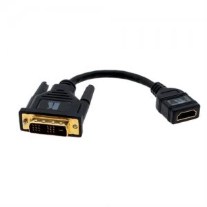 Image of Kramer Electronics DVI-D (M) to HDMI (F) Black