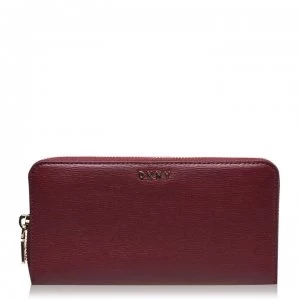 Image of DKNY Sutton Large Zip Around Purse - Aged Wine AWN
