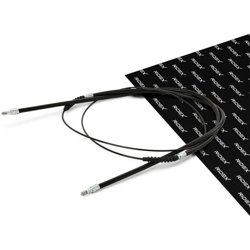 Image of RIDEX 124C0227 Brake Cable Rear, 802mm Cable,parking brake (124)