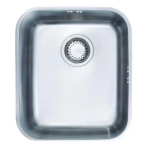 Image of Bordo Medium 1 Bowl Undermount Sink Ss