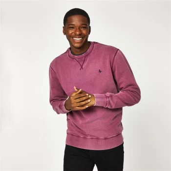 Image of Jack Wills Belvue Pheasant Logo Crew Sweatshirt - Iris GD
