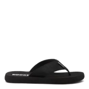 Image of Rocket Dog Adios Black Odyssey Flip Flops