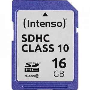 Image of Intenso 3411470 SDHC card 16GB Class 10