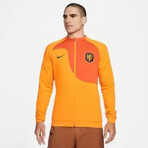 Image of Mens Nike Netherlands Academy Pro Knit Soccer Jacket