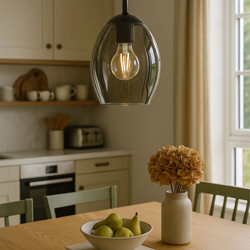 Image of EGLO Eglo ESTANYS Pendant Light in Black One Size Unisex 9002759395643