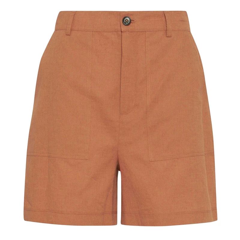 Image of Barbour Cary Shorts Bran female 14 (L)