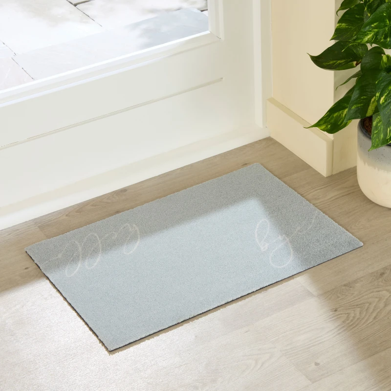 Image of Artsy Doormats Hello Bye Indoor Washable Doormat 60X40Cm