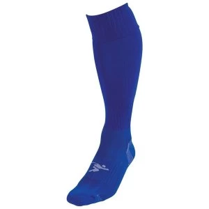 Image of Precision Plain Pro Football Socks Royal - UK Size J8-11