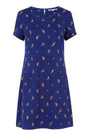 Image of Yumi Blue Squirrel 'Renee' Tunic Dress - 8