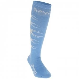 Image of Spyder Bug Out Ski Socks Juniors - Blue