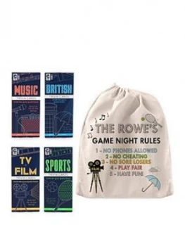 Image of Personalised Family Quiz Set