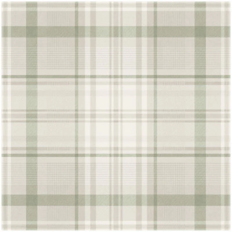 Image of Holden Decor Kirkham Check Green Wallpaper, Green 14181
