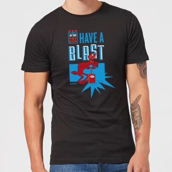 Image of Looney Tunes ACME Have A Blast Mens T-Shirt - Black - 5XL