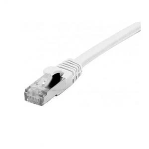 Image of Patch Cord RJ45 CAT.6a F/UTP LSZH Snagless White - 25 M Full Copper