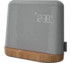 Image of XDock Qi FM Bluetooth Clock Radio - Grey