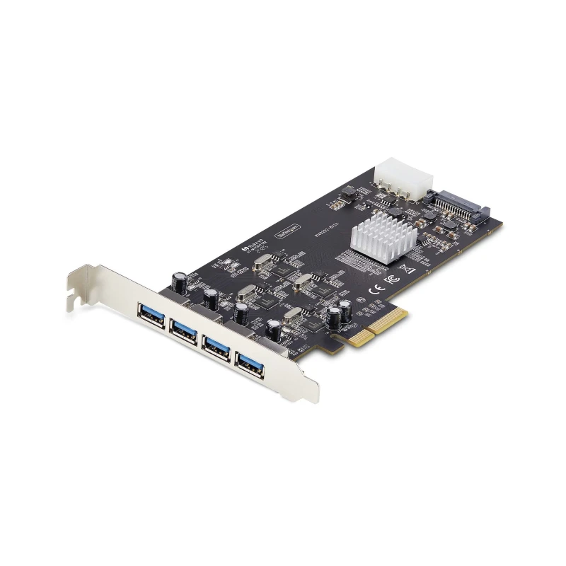 Image of StarTech 4-Port USB-A PCIe Card; USB 3.2 5Gbps EXR8ST10446455