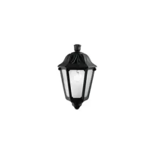 Image of Anna Black garden lantern 1 bulb 35cm