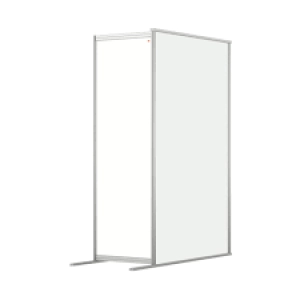 Image of Acrylic Modular Room Divider Extension 600x1800mm Clear KF90387