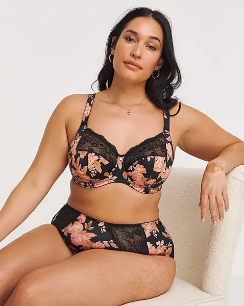 Image of Elomi Elomi Morgan Full Cup Bra Watercolour Watercolour Female 40F HQ45308