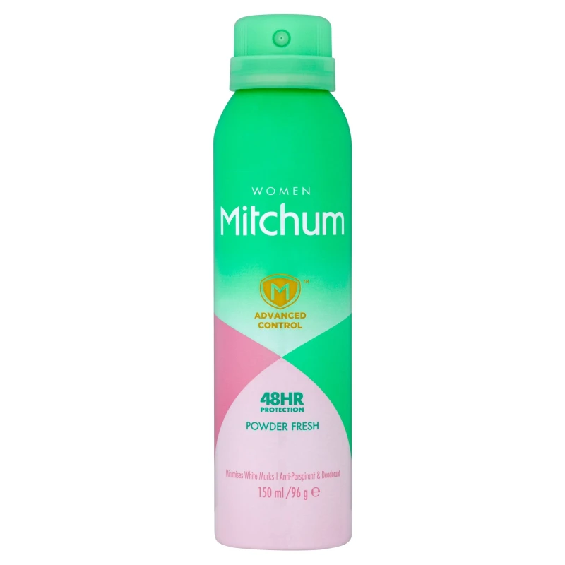 Image of Mitchum Advanced Women Powder Fresh 48HR Protection Anti-Perspirant & Deodorant 150ml